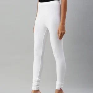 Churidar Leggings - White