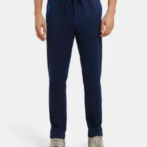 Super Combed Cotton Rich Slim Fit Trackpant with side Zipper Pockets #9510