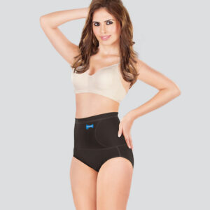 Women's Mini Corset Abdomen Shaper - Black