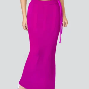 Inskirt Saree Shapewear - Dark Pink