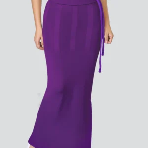 Inskirt Saree Shapewear - Purple