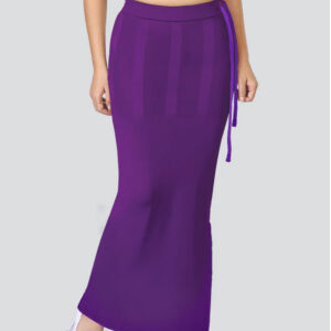 Inskirt Saree Shapewear - Purple