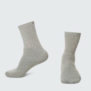 Men's Pack of 3 Solid Anti Bacterial Crew Length Socks