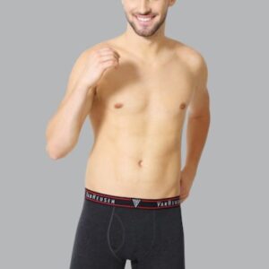 Men's Grey Solid Trunk