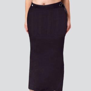 Inskirt Saree Shapewear - Black