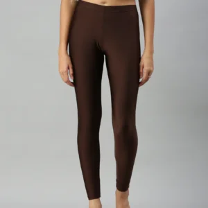 Shimmer Leggings -Brown