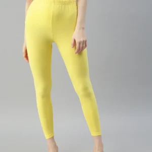 Ankle Leggings - Yellow