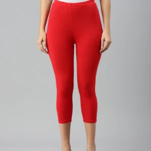 Leggings Capri-Red
