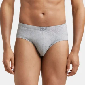 Super Combed Cotton Solid Brief with Ultrasoft Concealed Waistband #8035