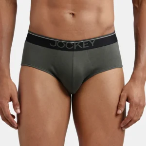 Super Combed Cotton Solid Brief with Ultrasoft Waistband #8037