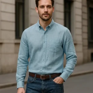 Mens Linen Casual Shirt #ROADIEZ 6452 - 7