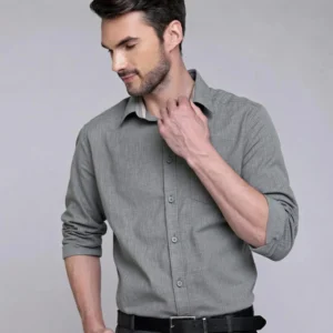 Men's Full Sleeve Linen Casual Shirts # 1387 - 1