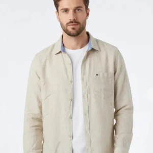 Men's Full Sleeve Linen Casual Shirts # 1387 - 8