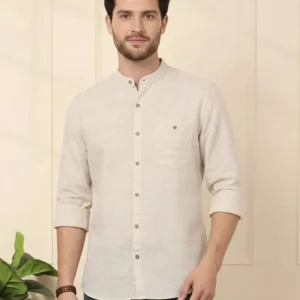 Men's Full Sleeve Linen Casual Shirts # HV-3425
