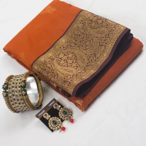 SEMI TRADITIONAL SILK SAREE