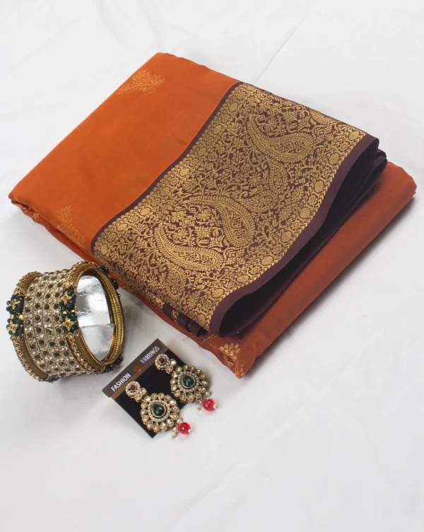 SEMI TRADITIONAL SILK SAREE