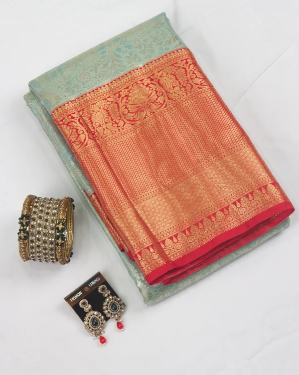 SEMI TISSUE SILK SAREE