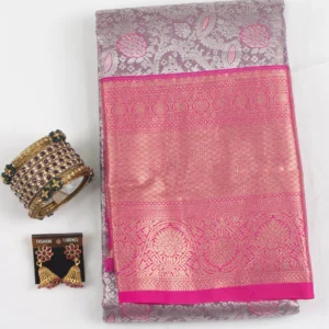 SEMI TISSUE SILK SAREE