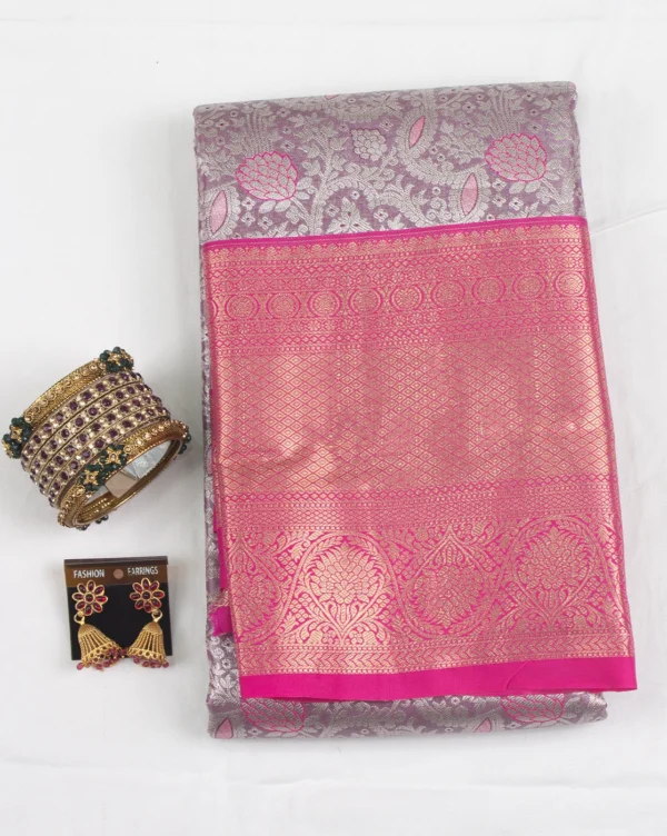 SEMI TISSUE SILK SAREE