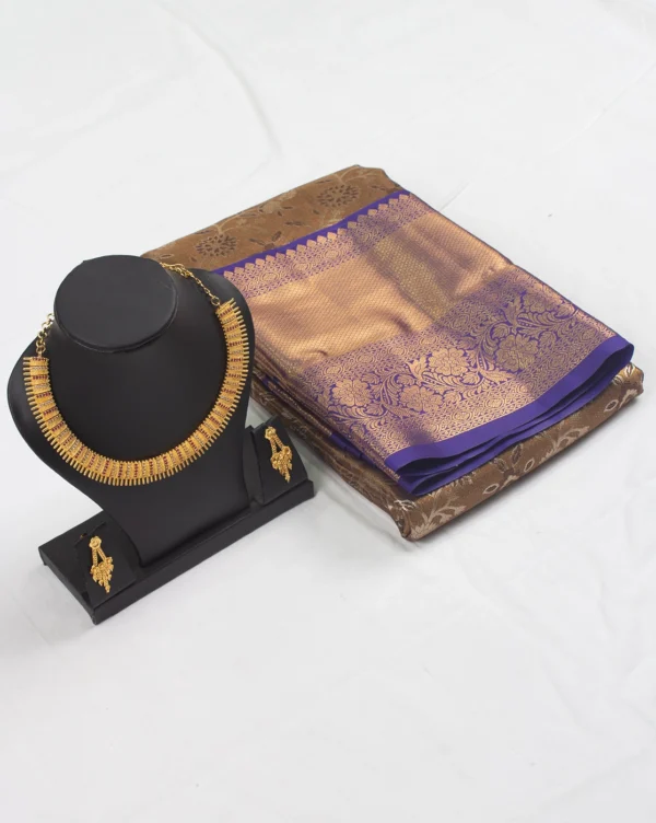 SEMI TISSUE SILK SAREE