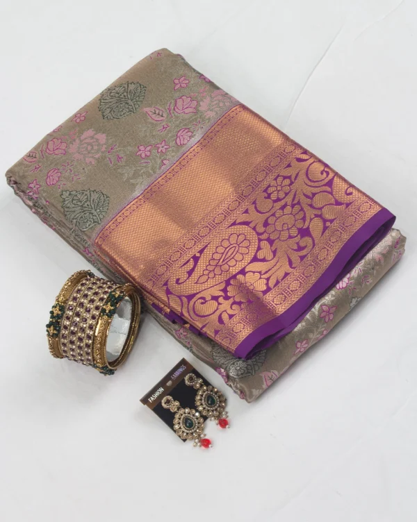 SEMI TISSUE SILK SAREE