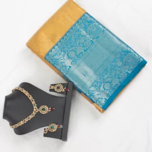 SEMI SILK TISSUE SAREE