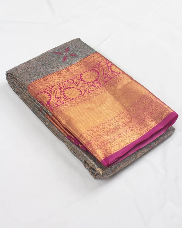 SEMI TISSUE SILK SAREE