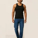 Men's Style Relaxed Navy Blue Casual Regular Jeans Pant