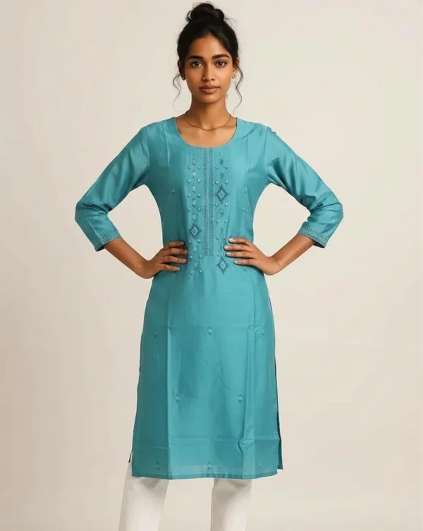 strightcut kurti top