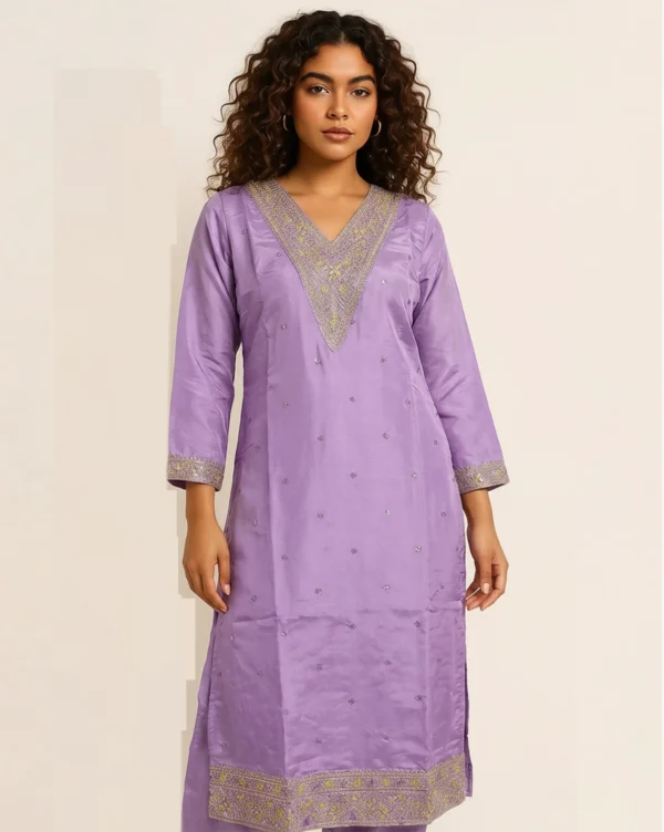 straight kurti