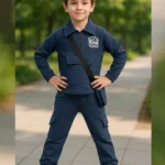 Boy's Full Suit Two Pieces Navy Blue Hosiery