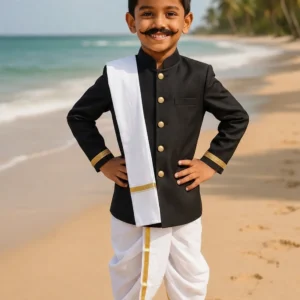 Kids Subramania Bharati Dress Kionza