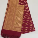 semi raw silk saree