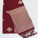 semi raw silk saree
