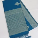 semi raw silk saree