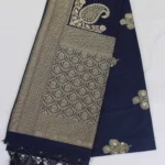 semi raw silk saree