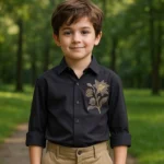 Boy's Premium Poly Cotton Shirt