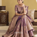 Ladies semi tussar lehenga