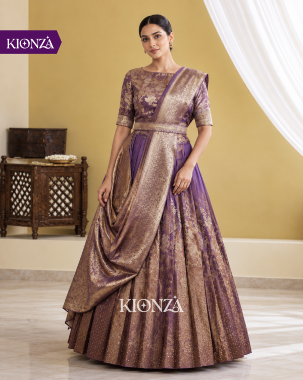 Ladies Lehenga Semi tussar