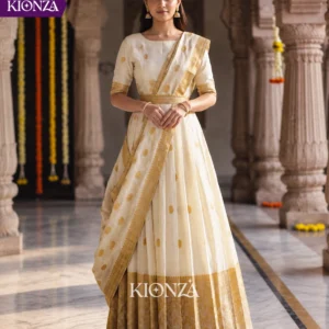 Ladies Semi Tussar Lehenga