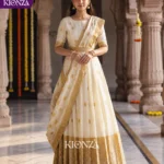Ladies Semi Tussar Lehenga