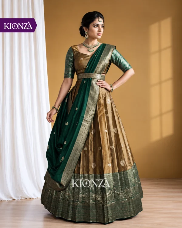 ladies lehenga semi stitched