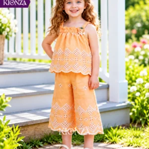 Girls Western Denim Set