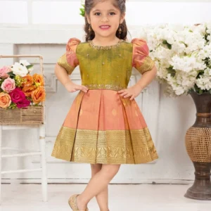 Girls Pattu Frock