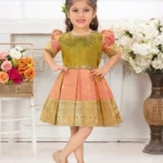 Girls Pattu Frock