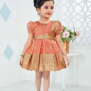 Girls Pattu Frock