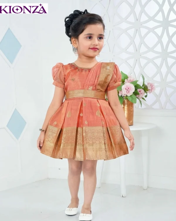 Girls Pattu Frock