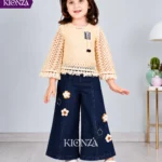 Girls Western Palazzo Set