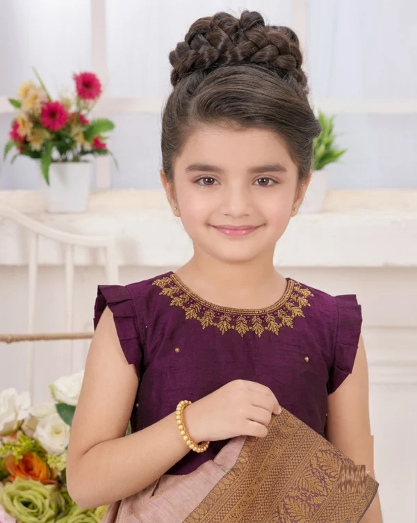 girls frock pattu